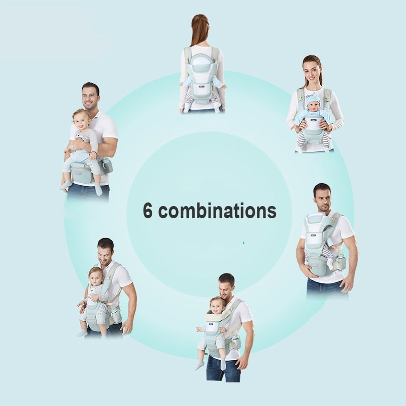 Newborn 0-36 Month Ergonomic Baby Carrier