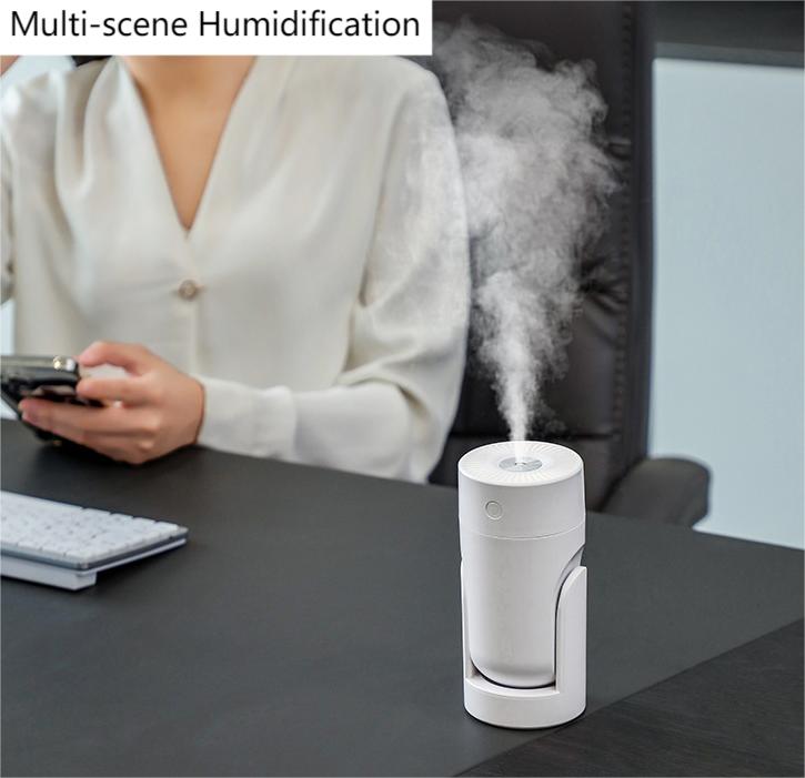Portable Mini Humidifier With Swivel Function Perfect for Home and Car Use