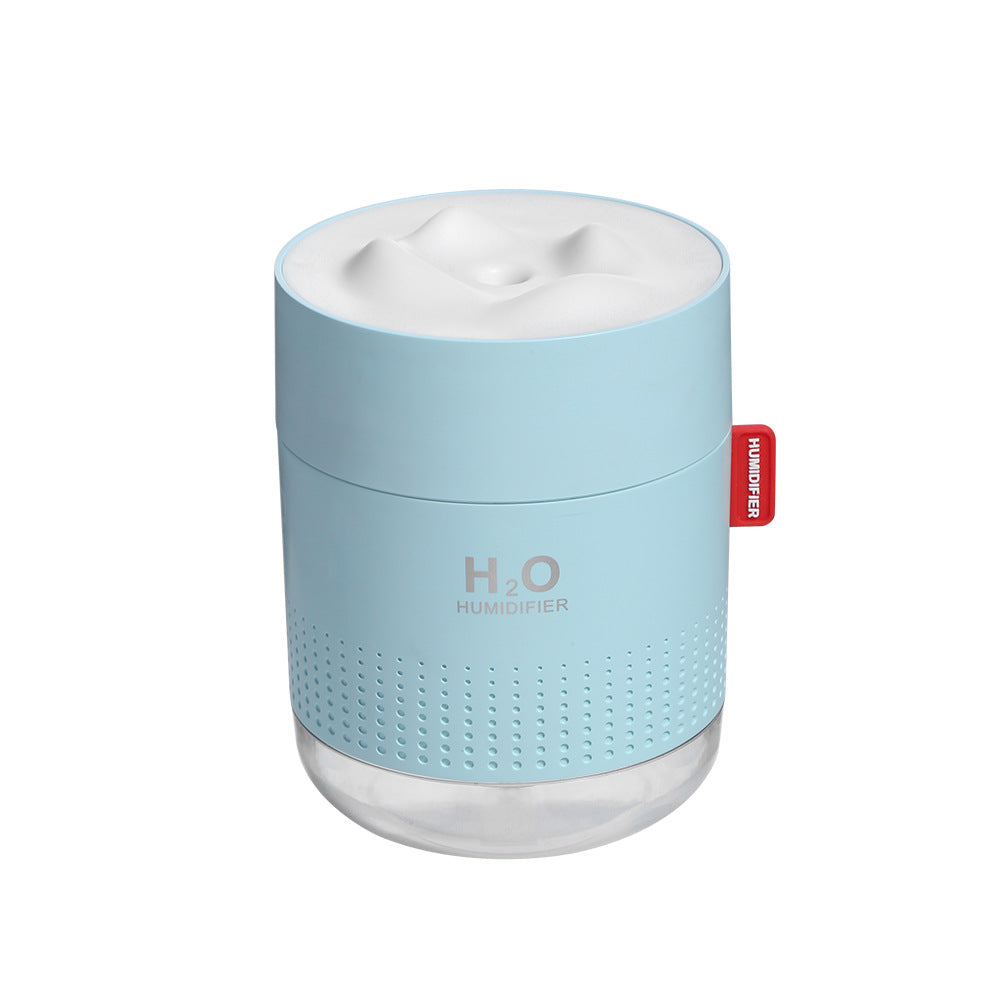Portable Mini Humidifier with Snow Mountain Design – Perfect for Baby Bedroom, Travel, Home, and Desktop