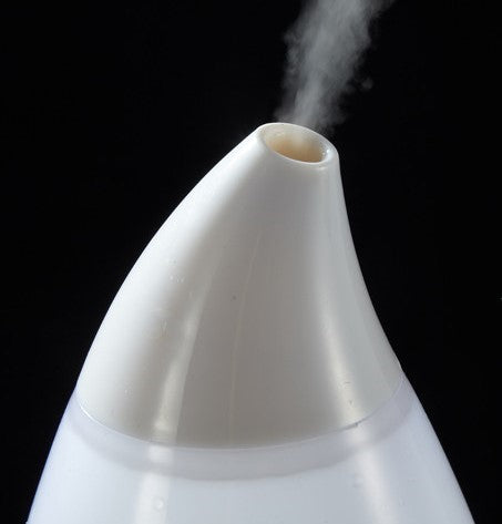 Portable Mini Humidifier White Colour With Colorful Gradient Lighting