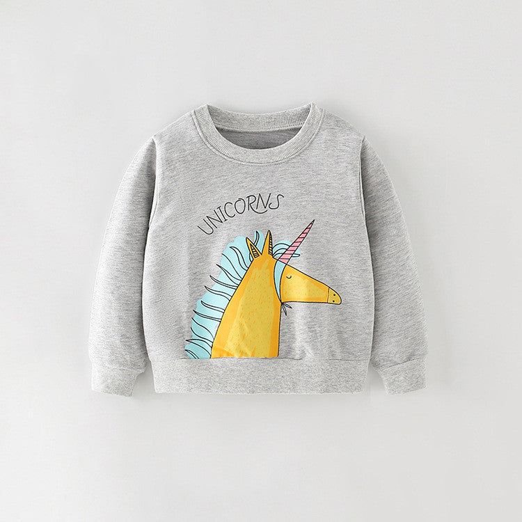 Toddler Boys Unicorn Graphic Pullover