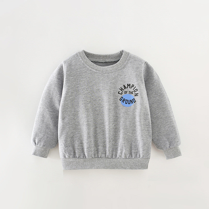 Toddler Boys Letter Graphic Sweatshirt
