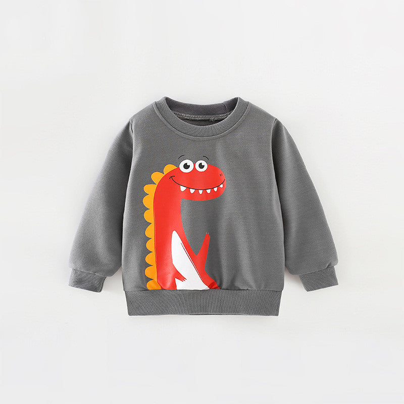 Toddler Boys Dinosaur Graphic Pullover