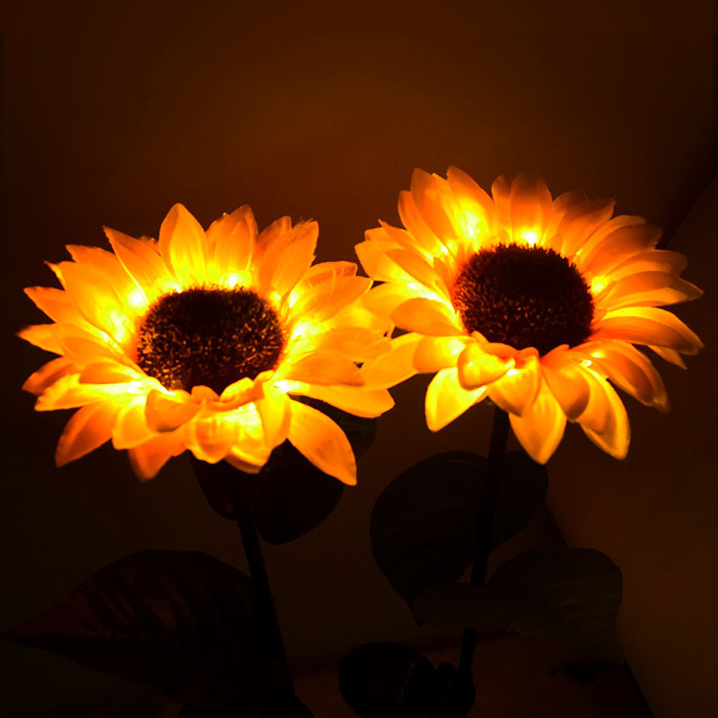 4 Pack Sunflower Solar Lights