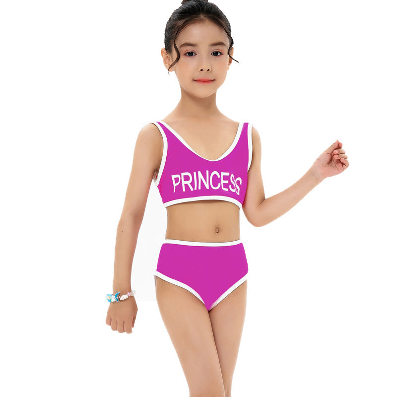 Letter Print One-Pieces Swimsuits for Mommy and Me