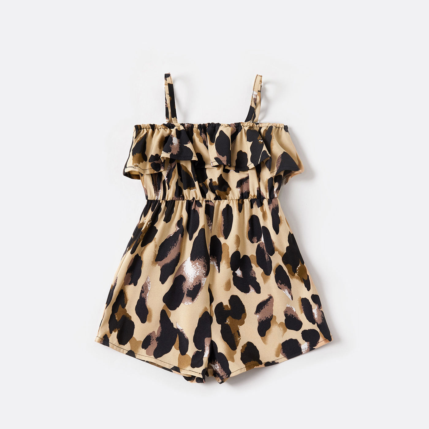 Mom and Daughter All Over Prin Tube Romper