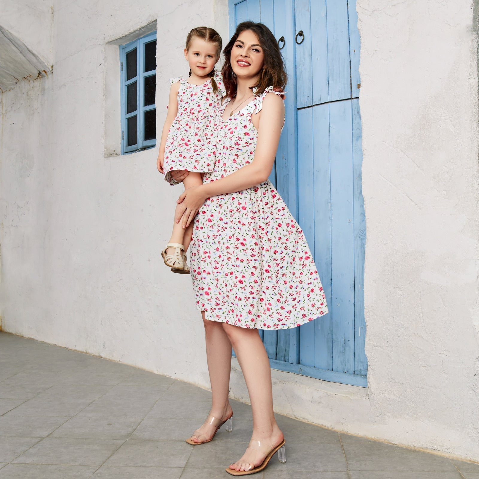 Summer Dress for Mother and Daughter