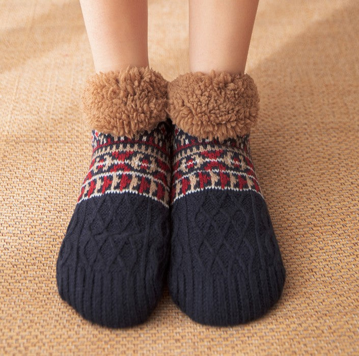 Non-Slip Winter Warm Socks Thick And Warm Winter Home Carpet Socks