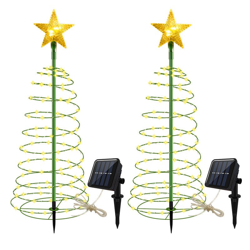 Solar Christmas Tree Lights