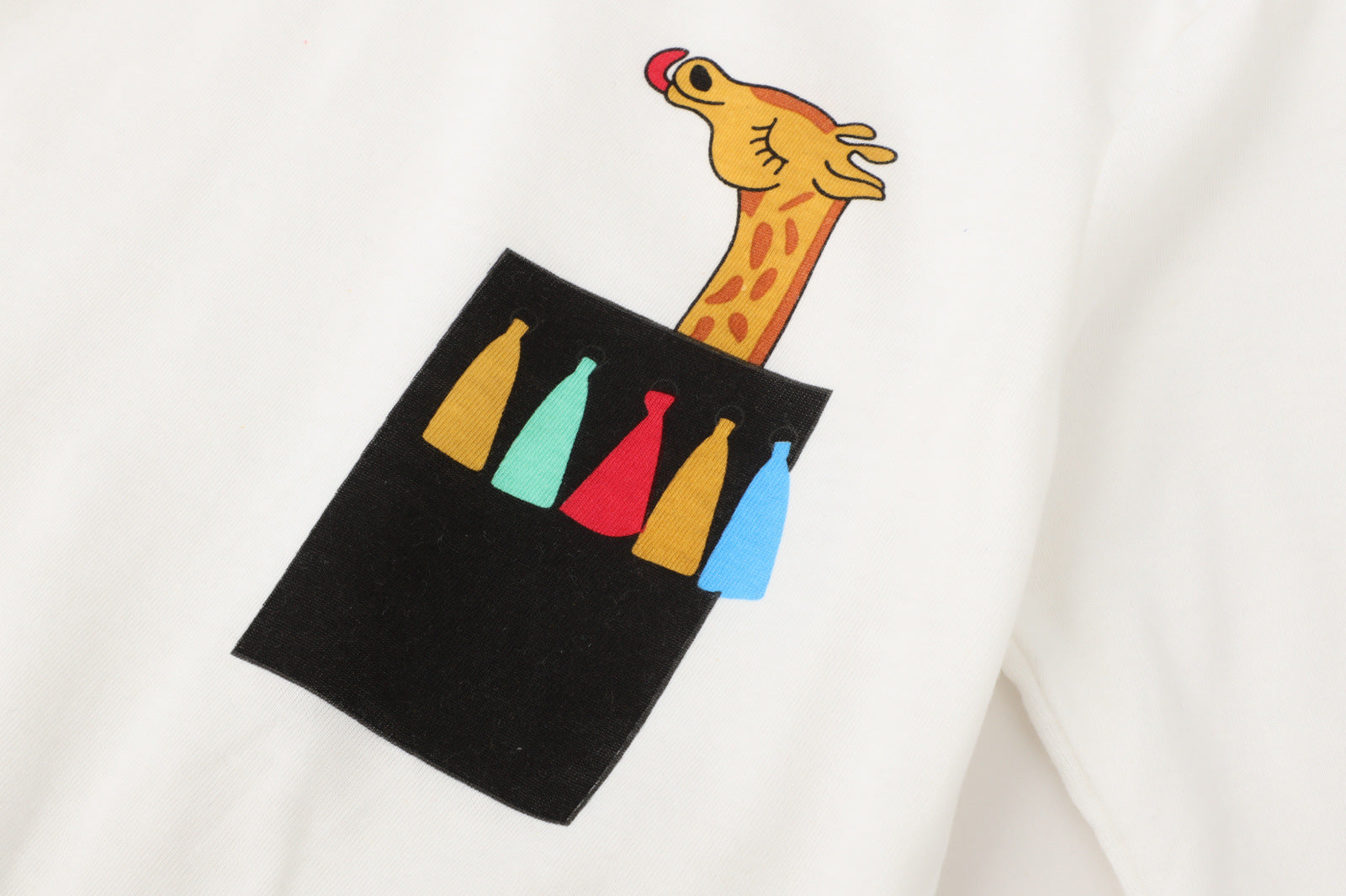 Toddler Giraffe Print Tops & Pants Lounge Set