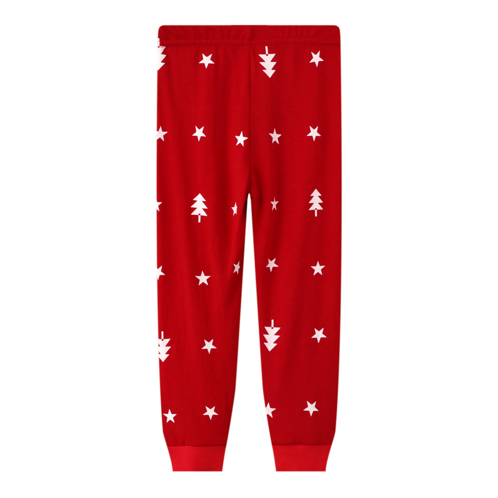 Cute Deer Print Christmas Family Pajamas Set