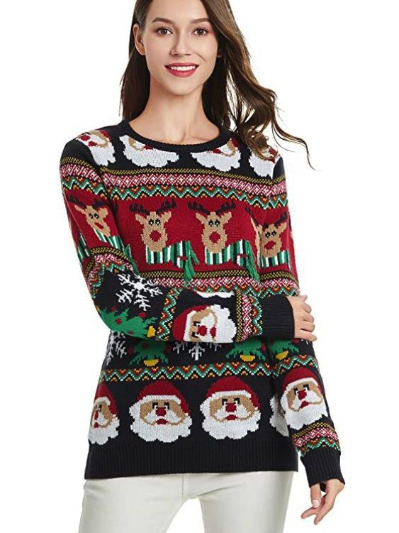 Wome Ugly Christmas Sweater
