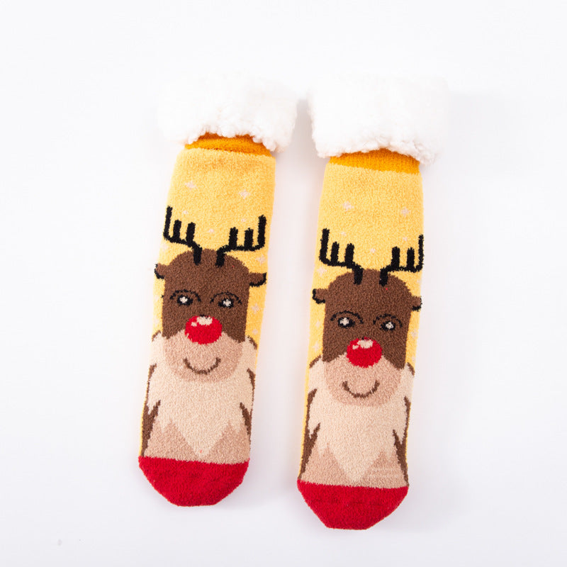 Christmas Sleeping Socks Thick And Warm