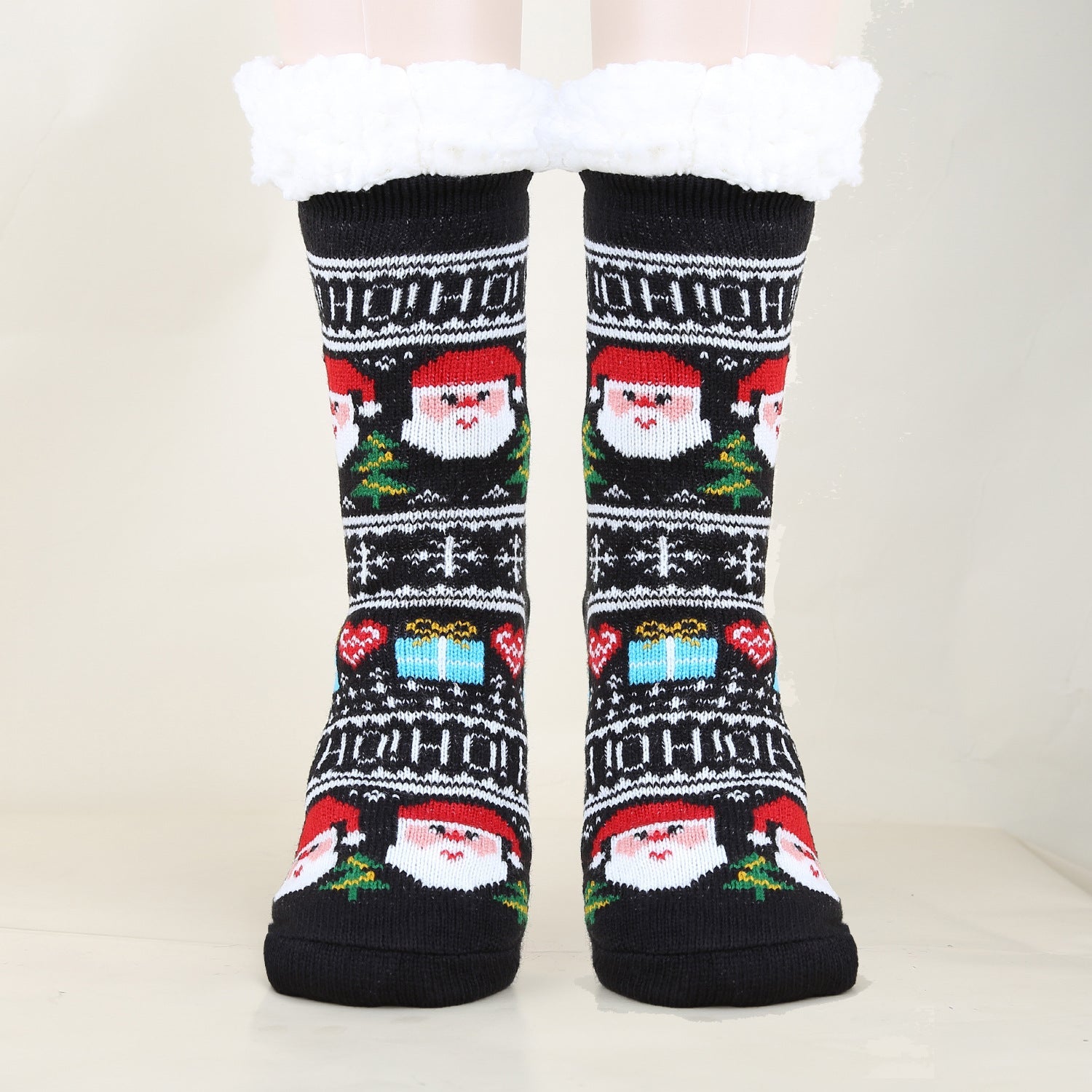 Christmas Fashion Winter Thick Warm Home Textile Indoor Floor Socks