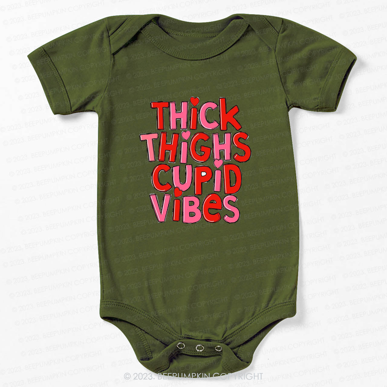 Thick Yhighs Cupid Vibes Bodysuit For Baby
