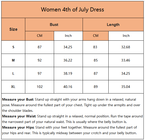 Women 4th Of July Star Print Short Cami Dress