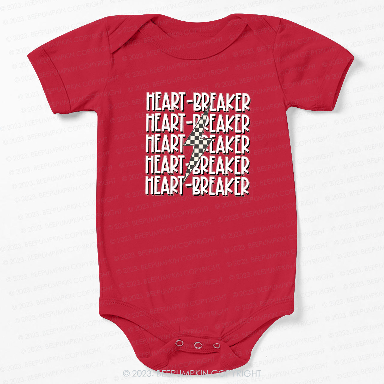 Heart Breaker Valentine Bodysuit For Baby