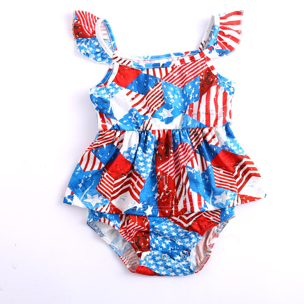 Independence Day Tshirts & Dresses Family Matching Sets