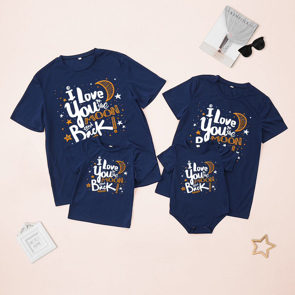 Cute Family Vacation T-shirt Short Sleeve Outfits