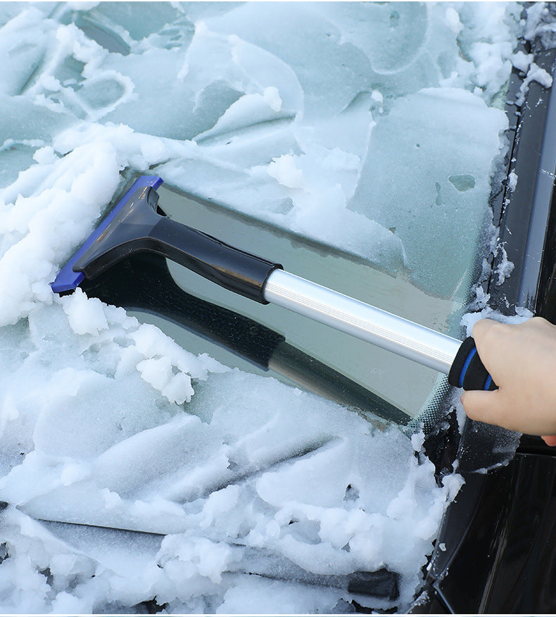 Versatile Car Snow Shovel Telescopic Aluminum Alloy for Easy Snow and Ice Removal