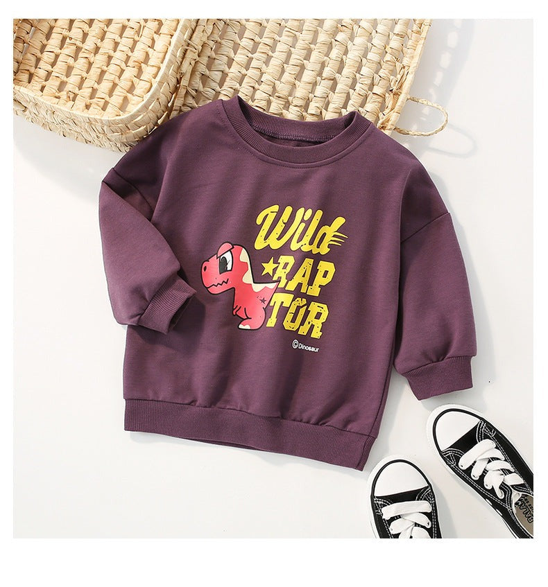 Toddler Boys Dinosaur Graphic Sweatshirt
