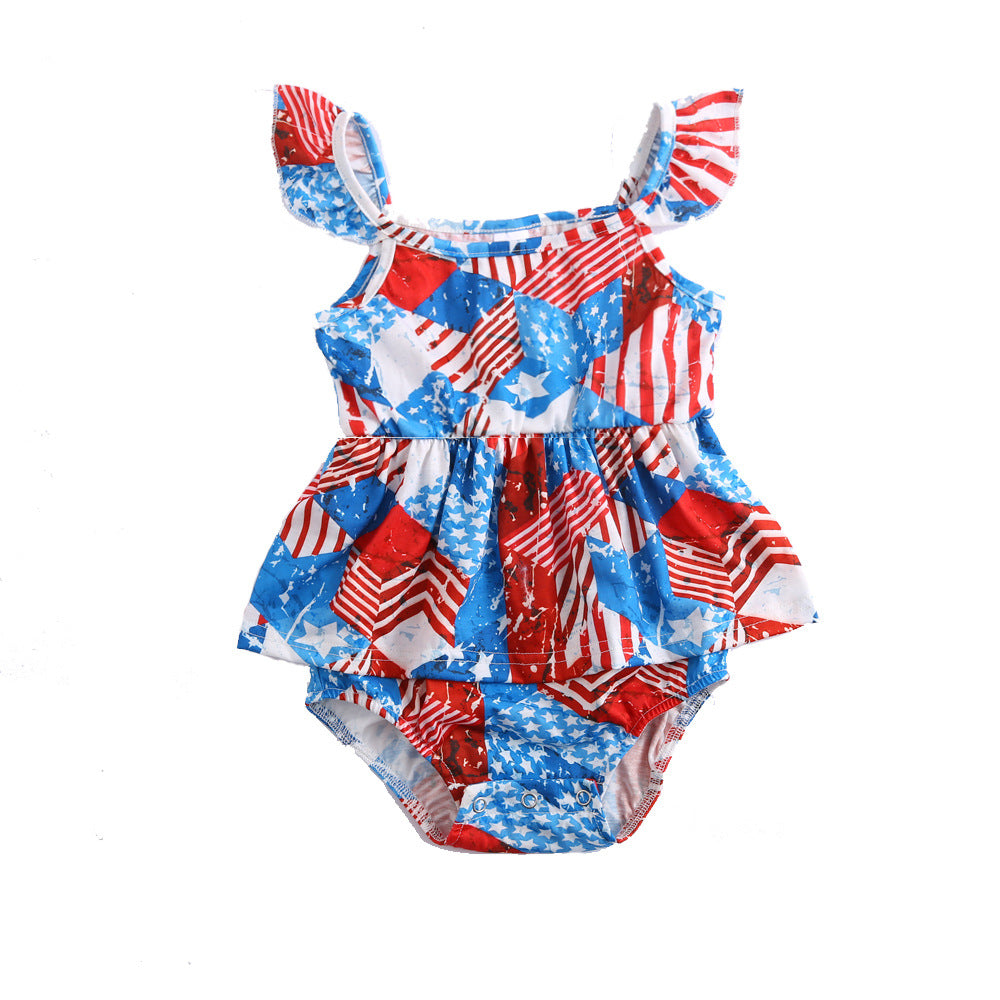 Independence Day Tshirts & Dresses Family Matching Sets