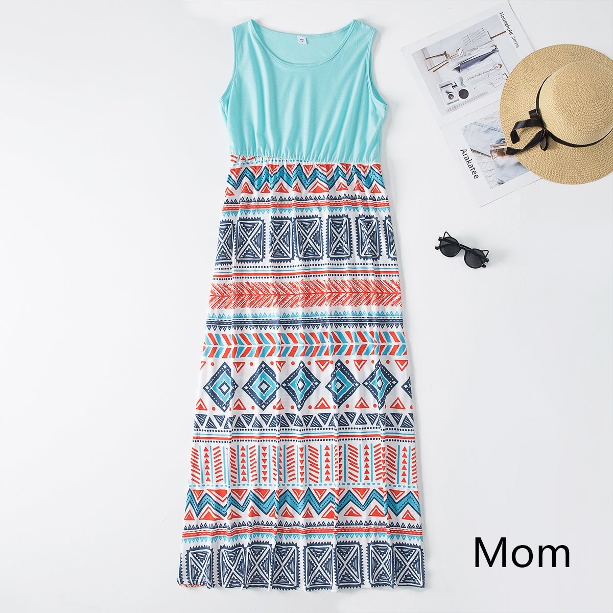 Floral Tank Dress for Mom and Daughter
