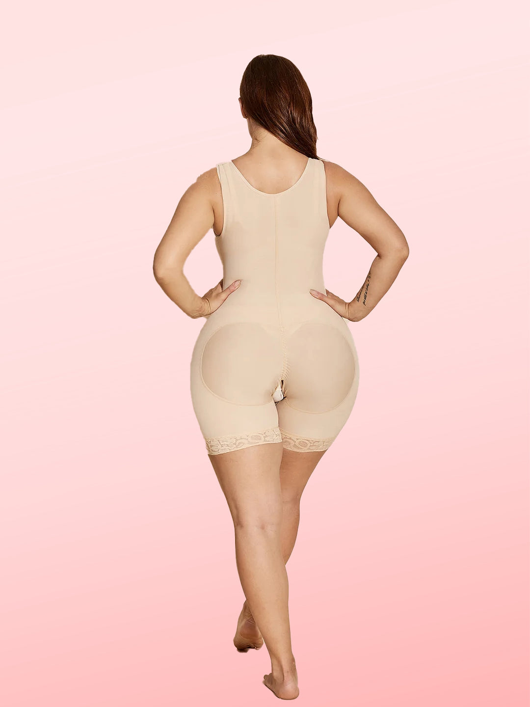 Women V Neck Shapewear Tummy Control Full Body Shaper