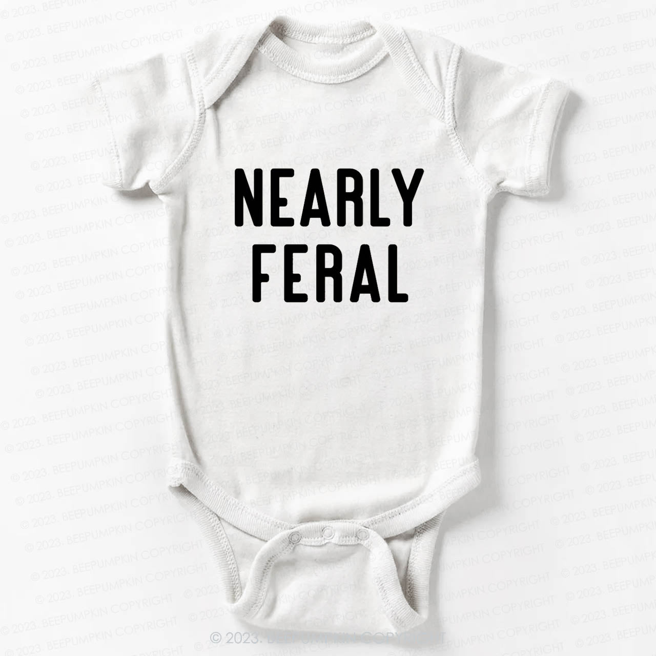 Nearly Feral Funny Bodysuit For Baby