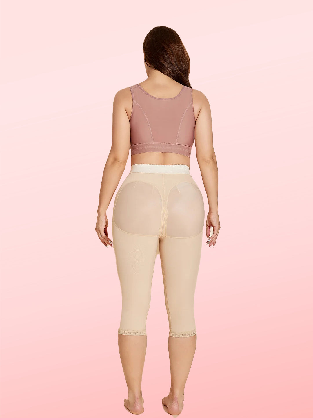 Women Butt Lifter Shapewear Seamless Waist Trainer Hi-Waist Tummy Control Body Shaper