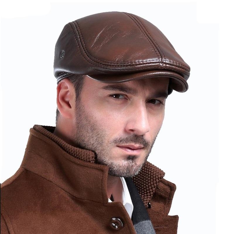 Clasic leather hat