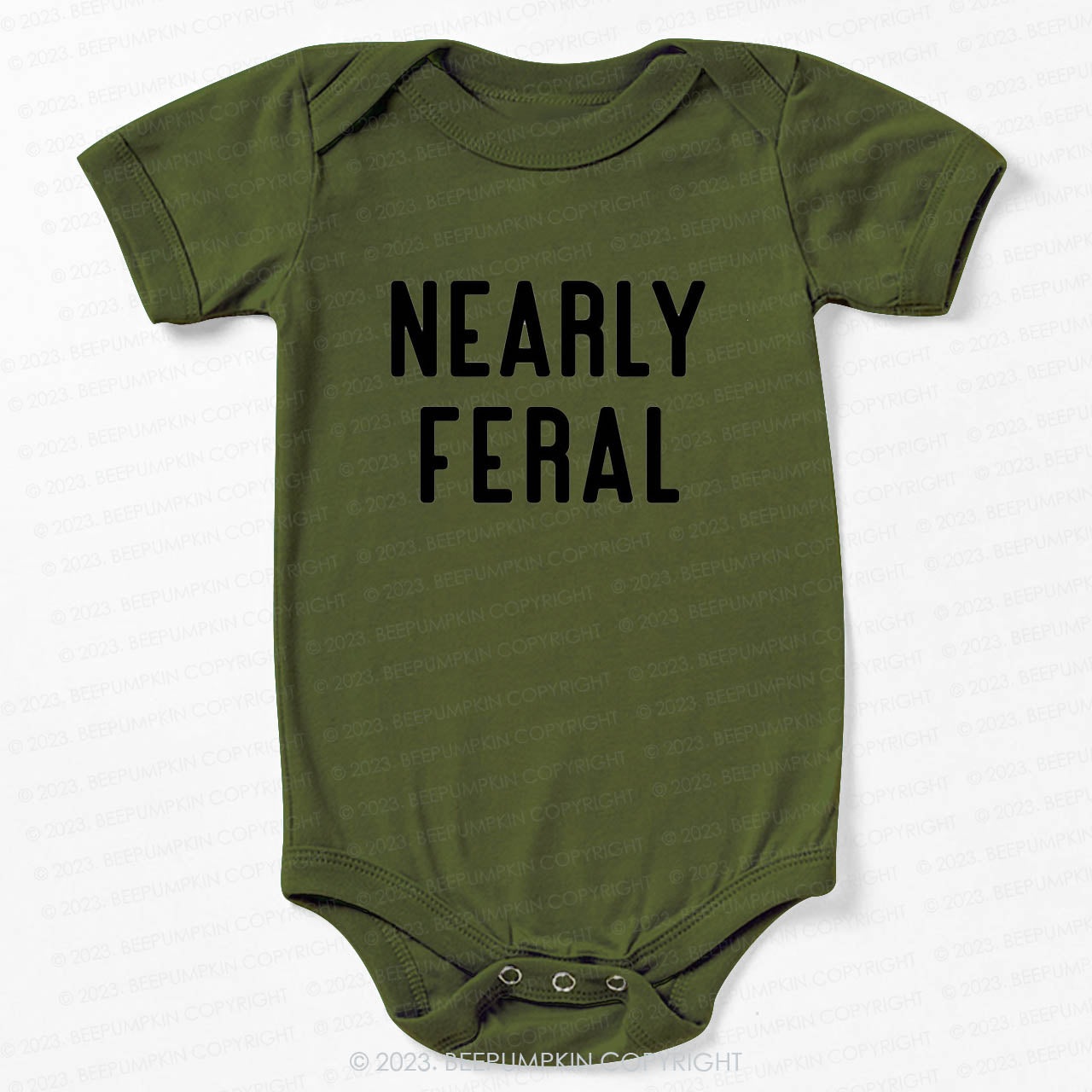 Nearly Feral Funny Bodysuit For Baby