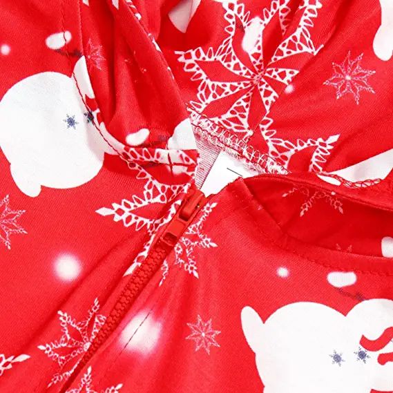Snowman Print Christmas Family Matching Onesie Pajama
