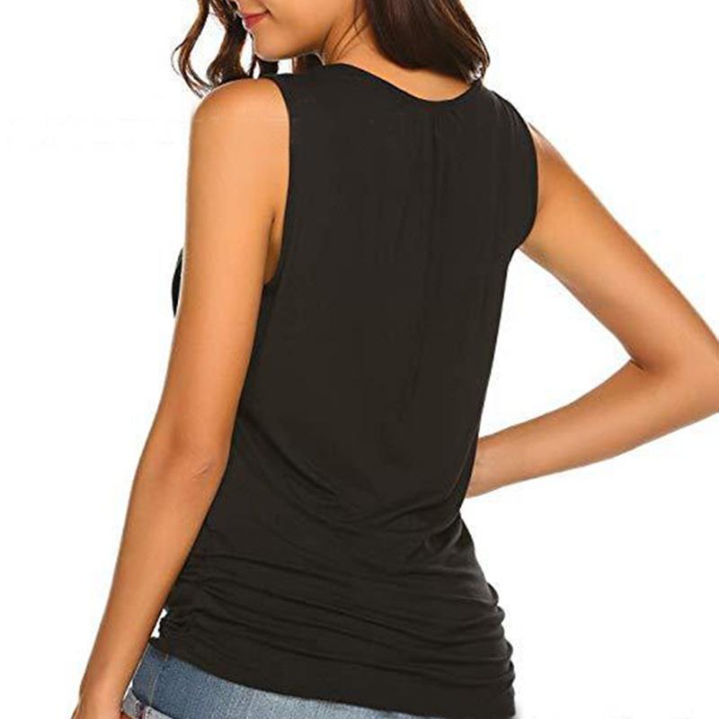 Fashionable Solid Maternity Tank Top