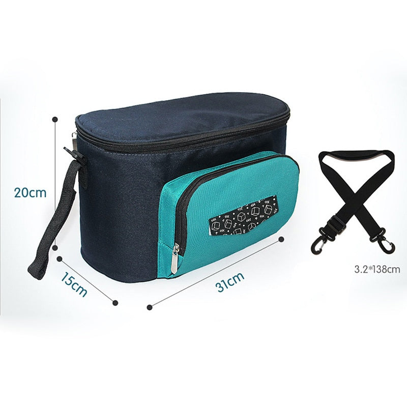Baby Stroller Diaper Bag Wheelchairs Organizer Infant Toddler Nappy Travel Hanging Bag Multifunctional Maternity Bag For Mother