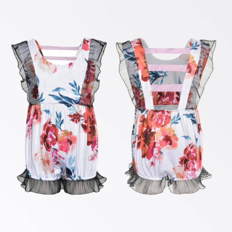 Beautiful Floral Sleeveless Family Mtching Dresses & Tshirts