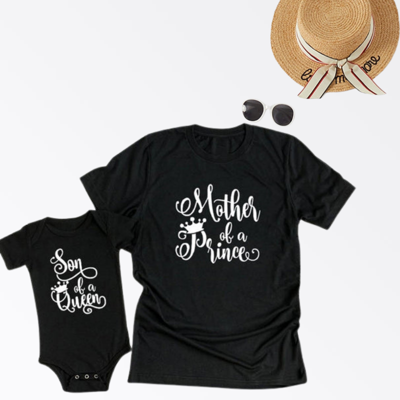 Mom and Baby Short Sleeve T-Shirt