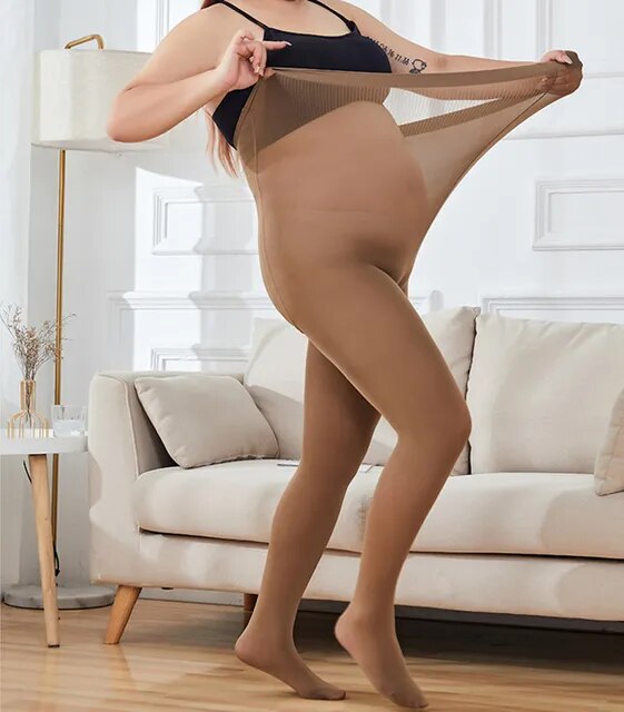 New Plus Size Sexy Breathable Tights