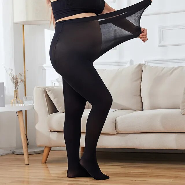New Plus Size Sexy Breathable Tights