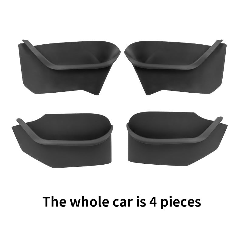 TPE Material Soft Storage Box For Suitable For The Tesla Model Y Car Front And Rear Door Slot