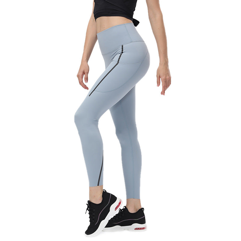 Women Yoga Pants Sports Leggings with Pockets C2959