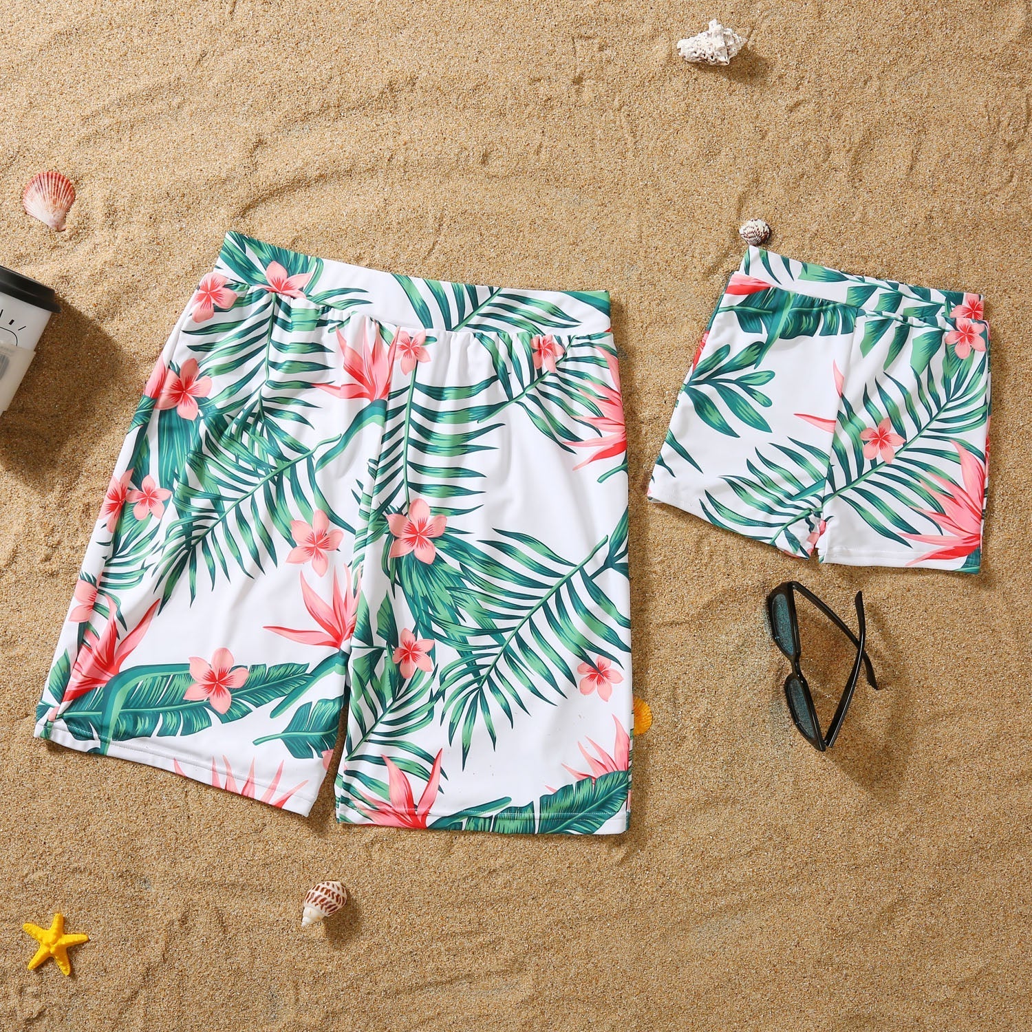 Summer Floral Breeze Family Matching Swimsuit