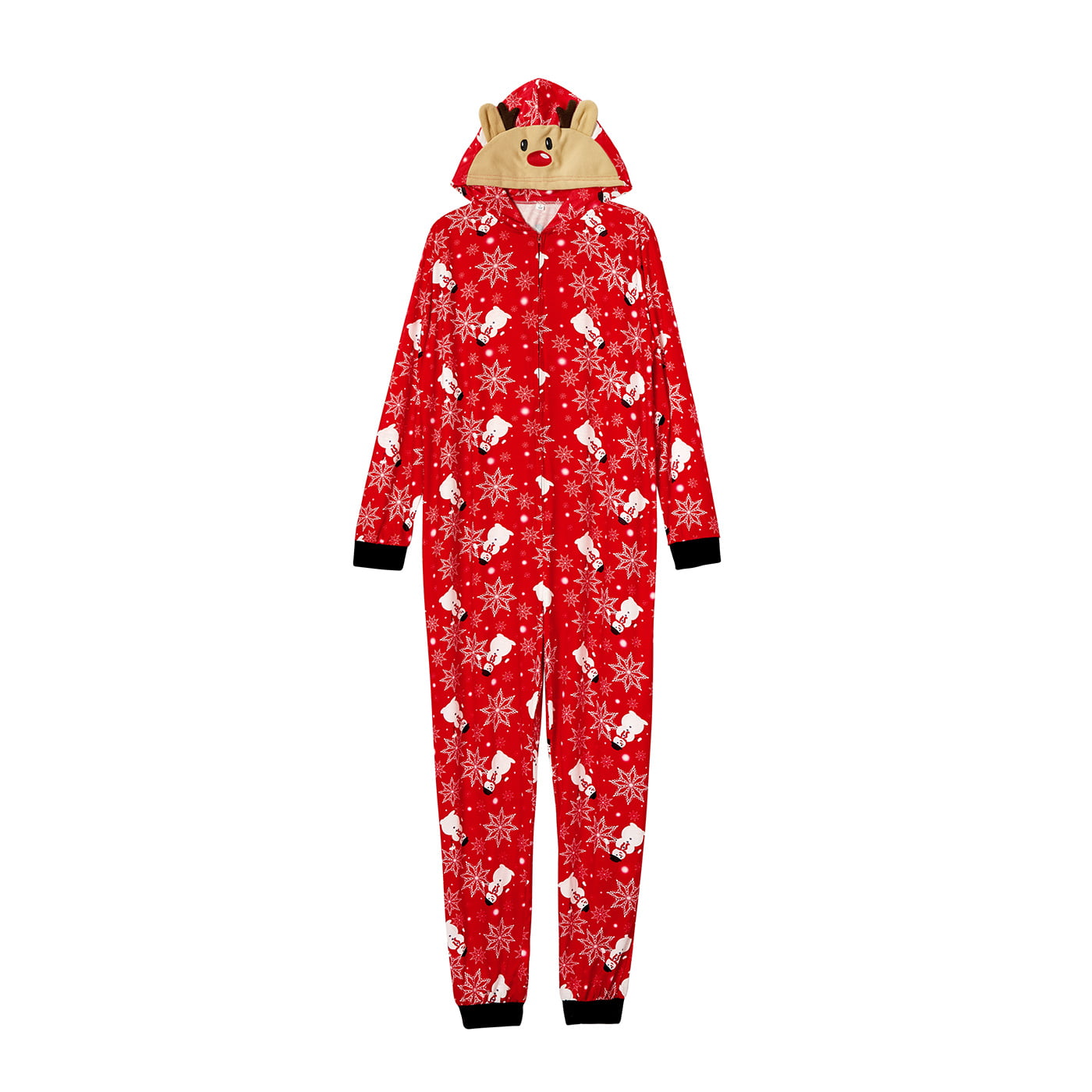 Snowman Print Christmas Family Matching Onesie Pajama