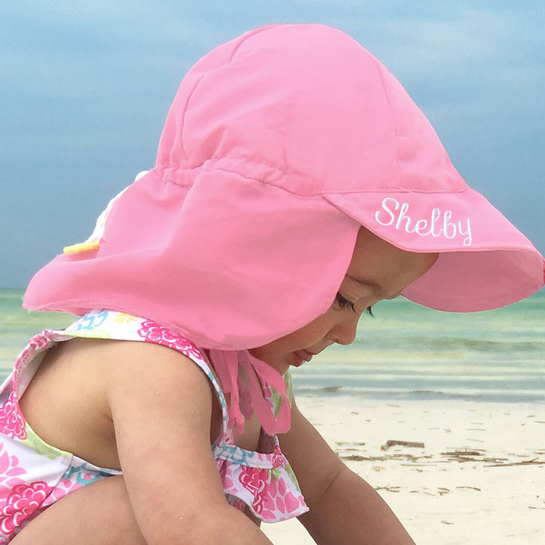 Personalized Baby Name Summer Embroidered Hat
